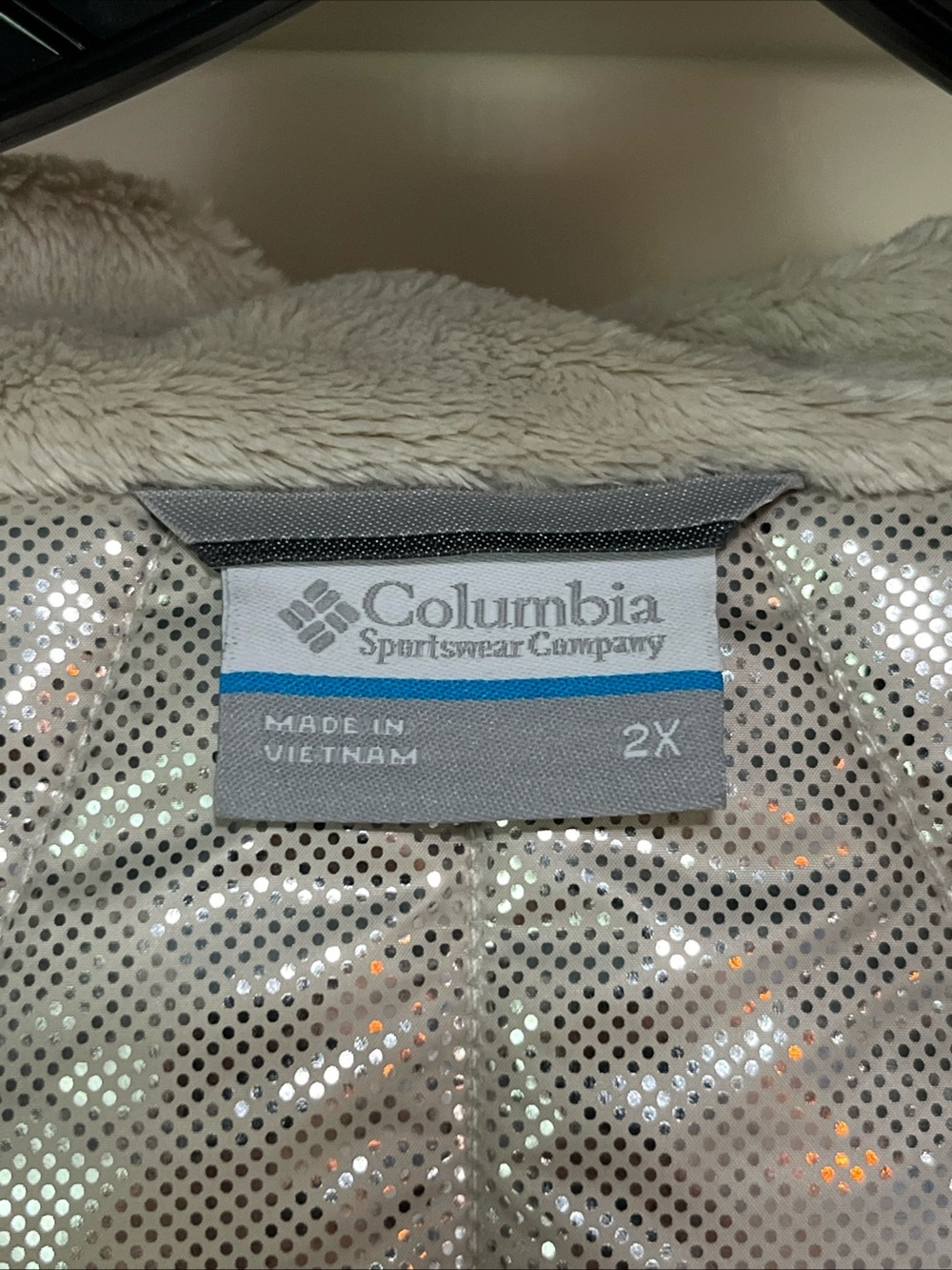 Womens 2X Columbia Heavenly Long Hooded Jacket Stone Puffer Omni-Heat Plus Size - Picture 2 of 16